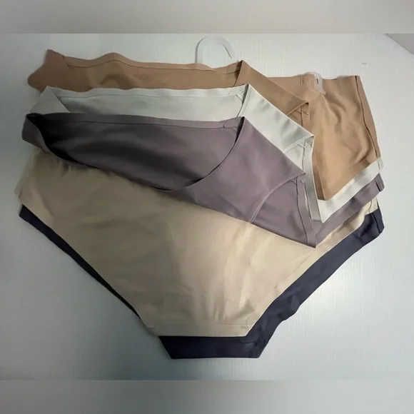 Danskin Super Slim and Thin Laser Cut Tech Sealed No-Show 5 pc Panties Set - Picture 7 of 13